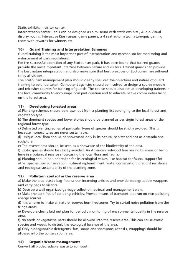 Ecotourism industry image