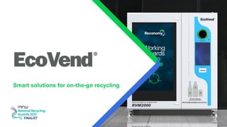Smart solutions for on-the-go recycling
 