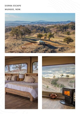SIERRA ESCAPE
MUDGEE, NSW.
 