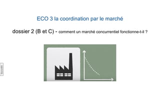 ECO 3 la coordination par le marché
dossier 2 (B et C) - comment un marché concurrentiel fonctionne-t-il ?
GurunES
 