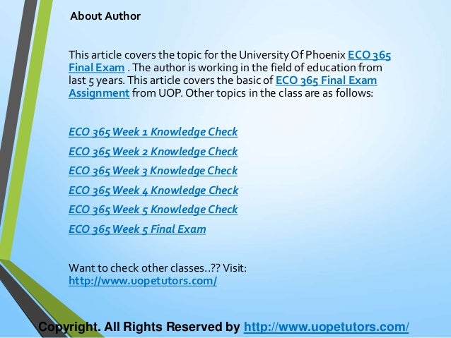 Homework help for uop