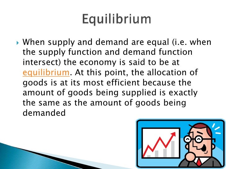 Supply and Demand, Law of Demand,Law of Supply, Equilibrium