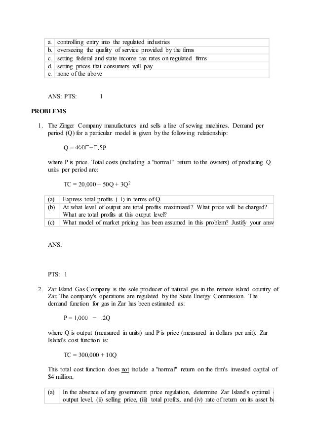 Eco 550 final exams essay example 07 picture