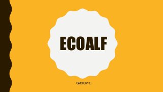 ECOALF
GROUP C
 