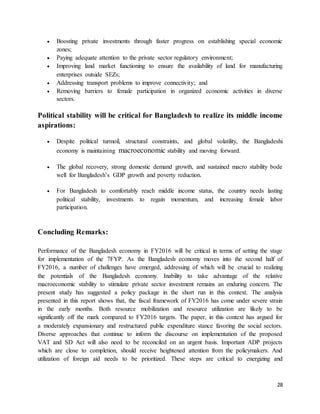 Growth and Economic Development of Bangladesh | DOCX