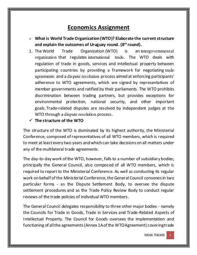 World trade organisation pdf picture