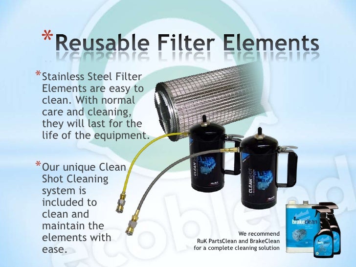 Ecoblend OiltoDiesel Blending System