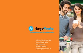 R.SetedeSetembro,568,
CentrodeVilaVelha
Cep:29100-301
Tel.:(19)3062-1457
www.engevento.com.br
 