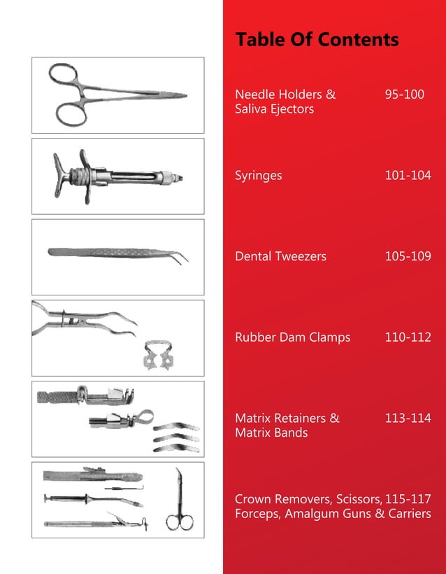 Eco Dental Instruments Catalogue | PDF