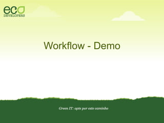 Workflows no Visual Studio