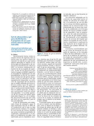 3 Nogué Bou R. La ecografía en medicina de
urgencias: una herramienta al alcance de los
urgenciólogos. Emergencias. 2008;2...