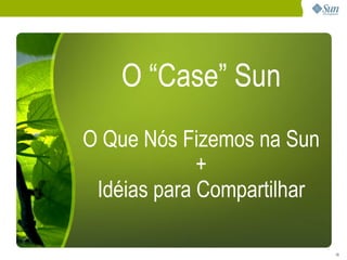 Eco-Eficiência no DataCenter
