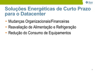 Eco-Eficiência no DataCenter