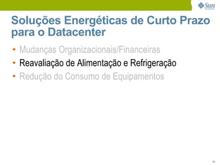 Eco-Eficiência no DataCenter