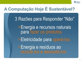 Eco-Eficiência no DataCenter