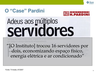 Eco-Eficiência no DataCenter