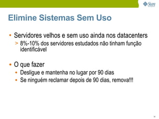 Eco-Eficiência no DataCenter
