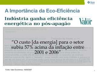 Eco-Eficiência no DataCenter