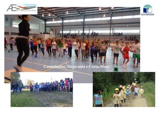 Caminhadas, Mega-aula e Corta-Mato
 