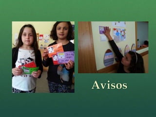 Energia
 Contactar a autarquia sugerindo a instalação de um
programador no sistema de aquecimento
 Colocar avisos junto aos interruptores a apelar à
poupança de energia
 …
 