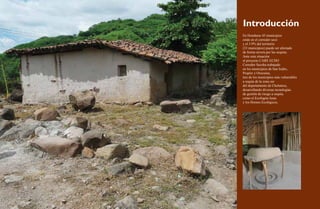 Introducción 
En Honduras 45 municipios 
están en el corredor seco 
y el 3.9% del territorio 
(33 municipios) puede ser afectado 
de forma severa por las sequías. 
Ante esta situación 
el proyecto CARE ECHO 
Corredor Secoha trabajado 
en los municipios de San Isidro, 
Pespire y Orocuina, 
tres de los municipios más vulnerables 
a sequía de la zona sur 
del departamento de Choluteca, 
desarrollando diversas tecnologías 
de gestión de riesgo a sequía, 
como el Ecofogón Justa 
y los Hornos Ecológicos, 
 