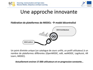 Le projet MOOC ECO  Slide 8