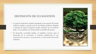 Ecogestion | PPTX