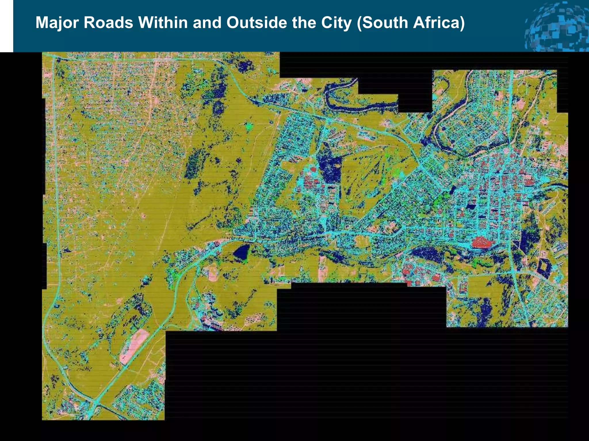Major Roads Within and Outside the City (South Africa)  