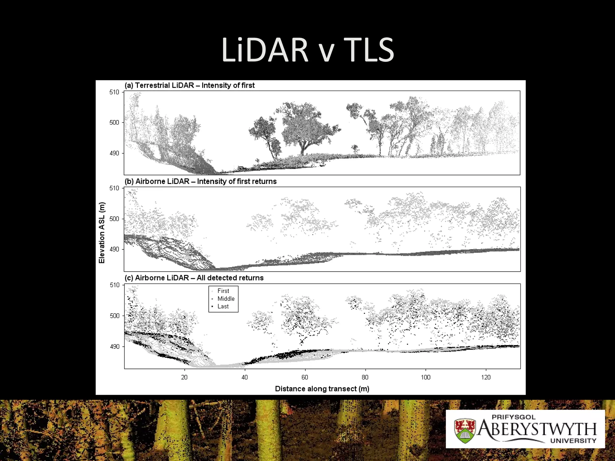 LiDAR v TLS 