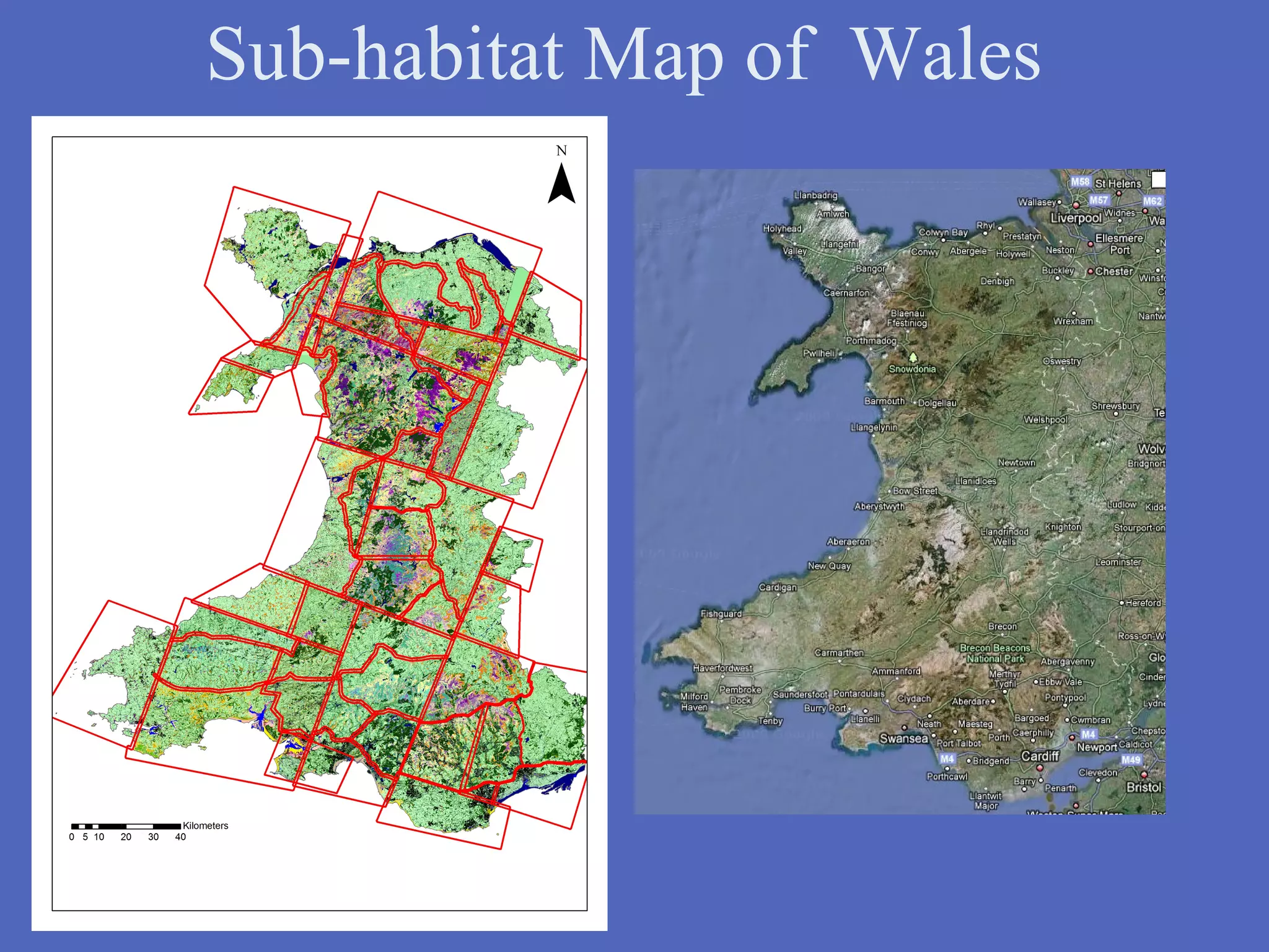Cambrian Mountains:  An  example of mapping complex habitats in the uplands 