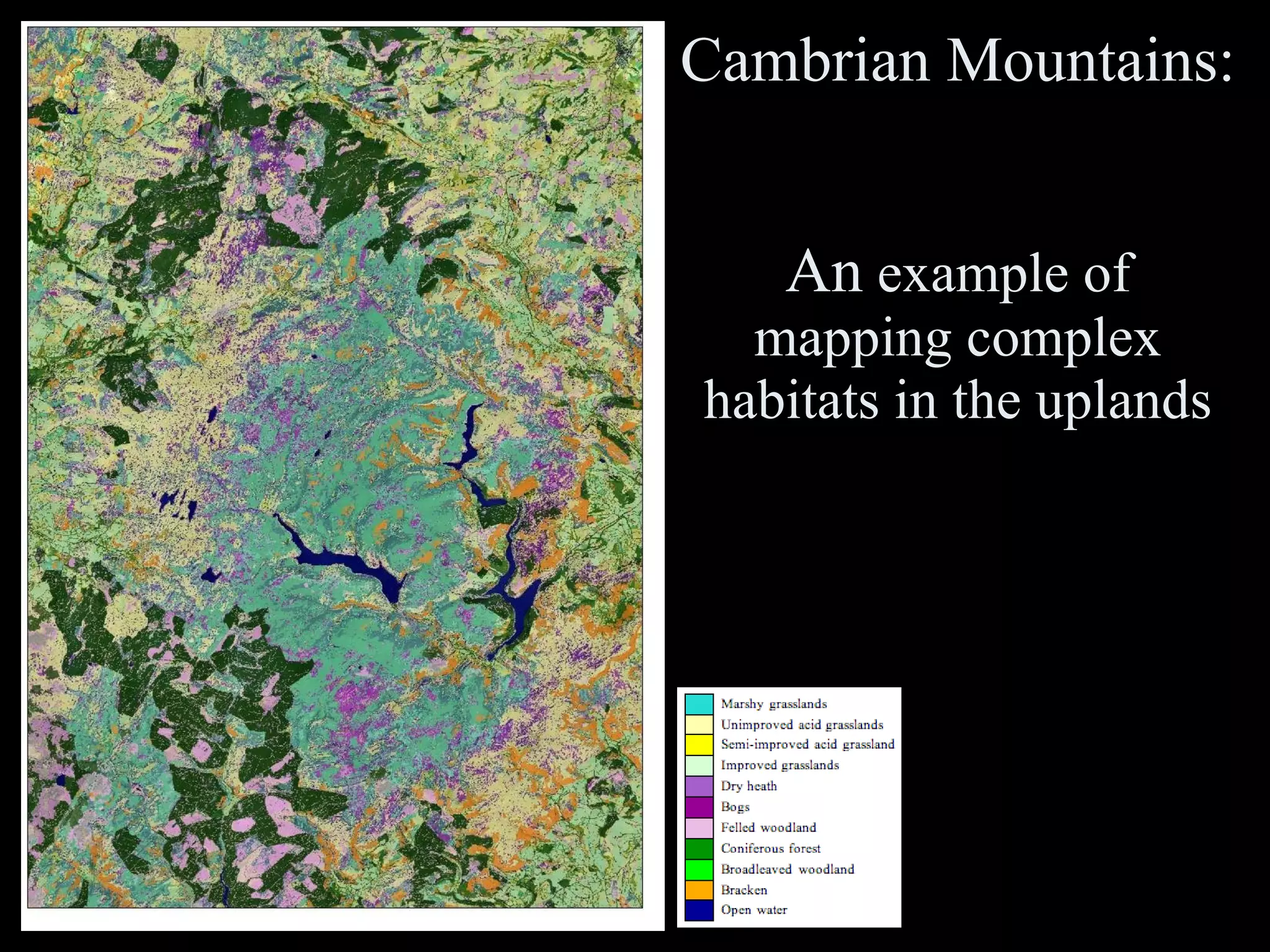 Comparison of Habitat Maps Vexcel Aerial Photography Sub-habitat Classification Original Phase 1 Survey 