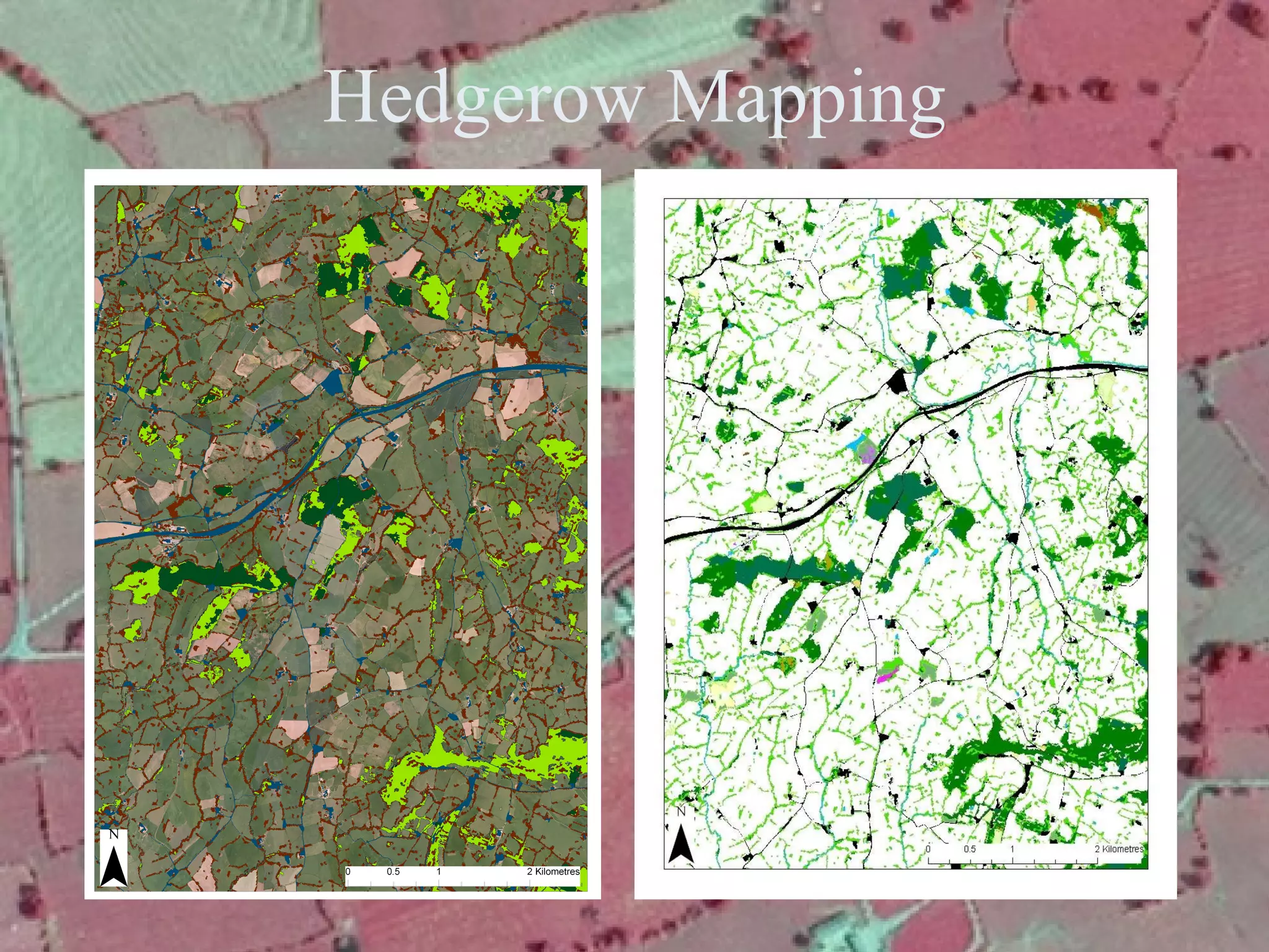 Transferring to a Phase 1 Habitat Class Combining layer information Retention Arable fields Merging Woodlands Resegmentation Complex habitats Classification of Complex habitats Fuzzy membership SQL in logical order Habitat classification Revised Phase 1 Classification 