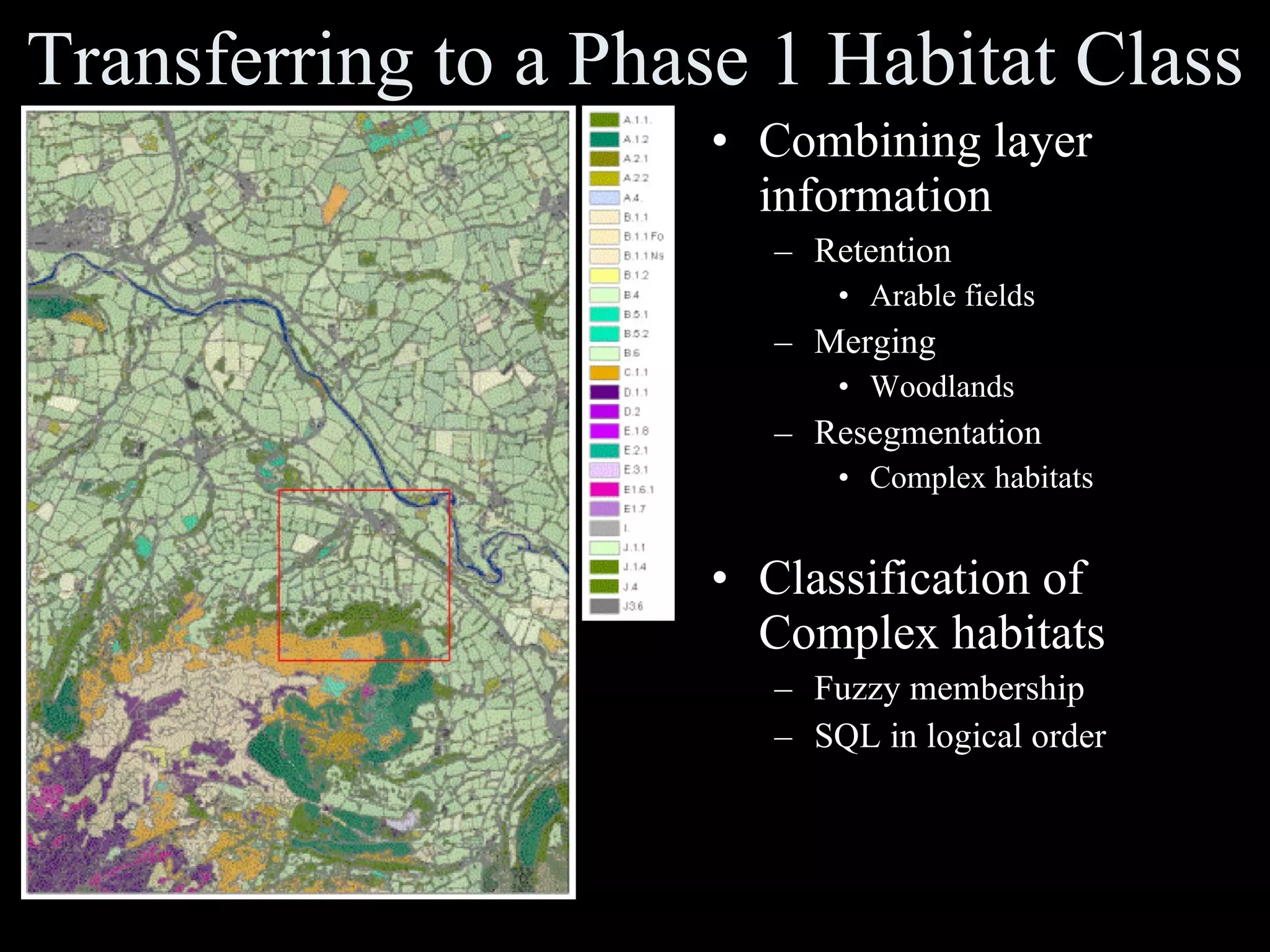 Examples of Revised Phase 1 Maps Black Mountains The Welsh Valleys Ceredigion 