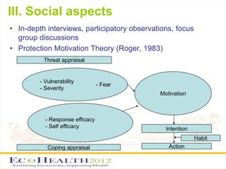 Interdisciplinary approach to environmental health research related to wastewater and excreta use in agriculture in Vietnam