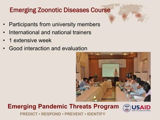 South East Asia One Health University Network (SEAOHUN): A regional network for One Health capacity building