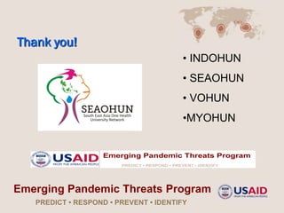 South East Asia One Health University Network (SEAOHUN): A regional network for One Health capacity building