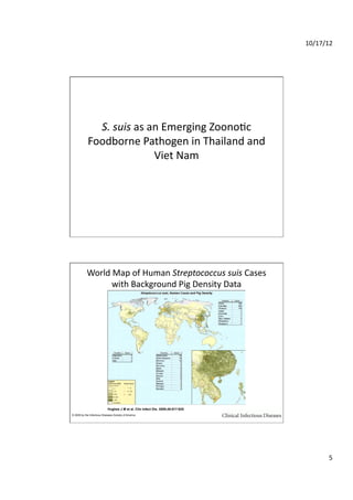 Food safety and emerging foodborne pathogens in Thailand and Vietnam