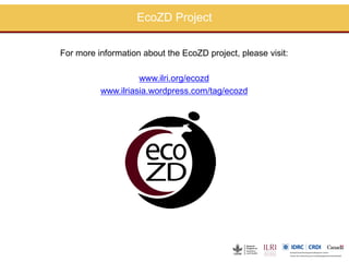 Assessment for prevention and control of zoonotic causes of acute bloody diarrhoea in rural Cambodia through an Ecohealth approach