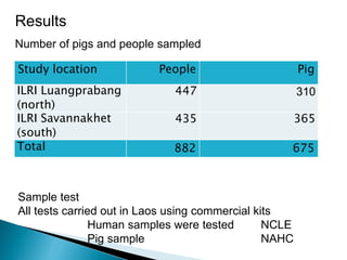 A participatory Ecohealth study of smallholder pig system in upland and lowland of Lao PDR