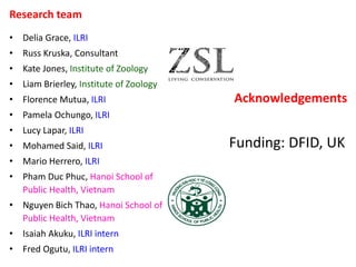 Mapping the interface of poverty, emerging markets and zoonoses