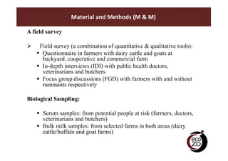 Sustainability and challenges of ecohealth approaches for the management of brucellosis in Yunnan Province, China