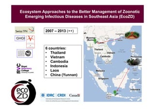 EcoHealth capacity building and applied research: Challenges and lessons learnt from ILRI EcoZD