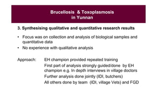 EcoHealth capacity building and applied research: Challenges and lessons learnt from ILRI EcoZD