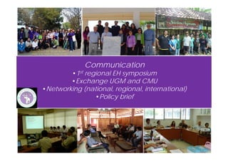 EcoZD and other EcoHealth/One Health initiatives in Southeast Asia: Lessons and perspectives