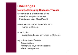 EcoHealth–One Health capacity building at Chiang Mai University and in the region: Experiences and challenges