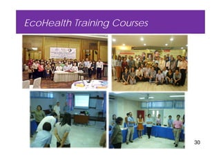 EcoHealth–One Health capacity building at Chiang Mai University and in the region: Experiences and challenges