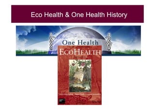 EcoHealth and One Health