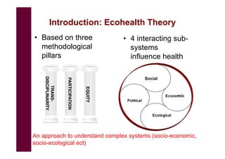 EcoHealth and One Health