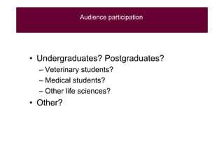 EcoHealth and One Health