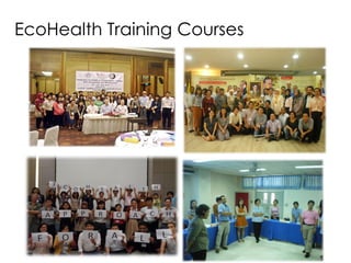 Interdisciplinary capacity building through Ecohealth-One Health Resource Centre at universities in Indonesia and Thailand: Experiences and challenges